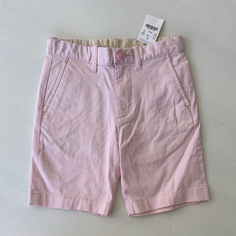 NWT Crewcuts Soft Pink Kids Shorts